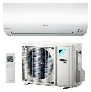 Daikin Perfera: vnútorná jednotka, diaľkový ovládač a vonkajšia jednotka